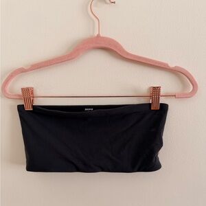 SKIMS Charcoal Bandeau Top